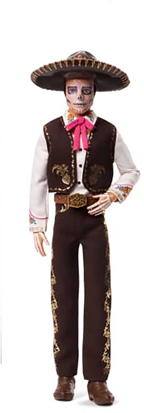 Monster High Día De Muertos Ken-pop Bruin van Merkloos