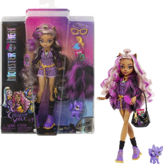 Monster High Pop 4 Modellen Veelkleurig van Mattel