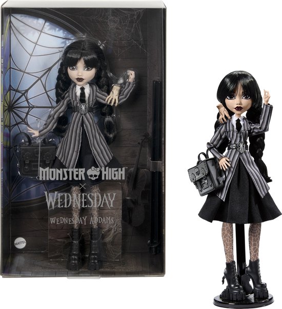 Monster High Wednesday Addams - Modepop van Monster High