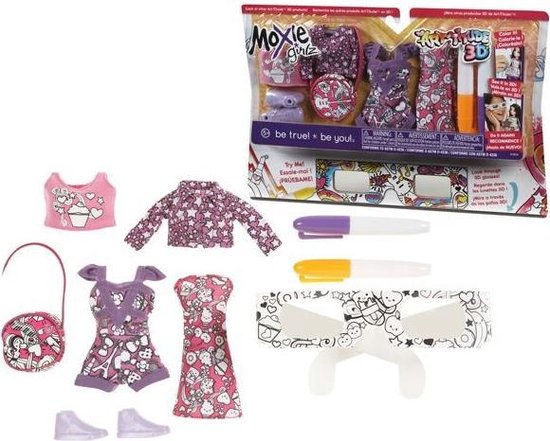 Moxie Girlz Art-Titude 3D My Fashion Design Kit van Moxie Girlz