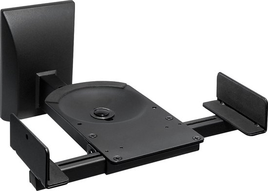 My Wall luidspreker muurbeugel set voor luidsprekers - klembevestiging - tot 25 kg / zwart van My Wall