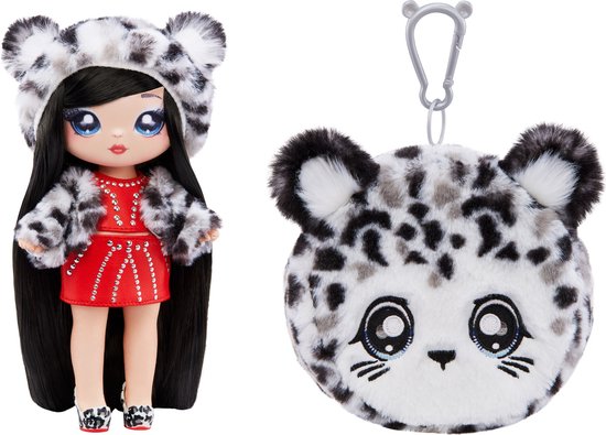 Na! Na! Na! Surprise 2-in-1 Cozy-serie - Sneeuwluipaard - Modepop van Merkloos