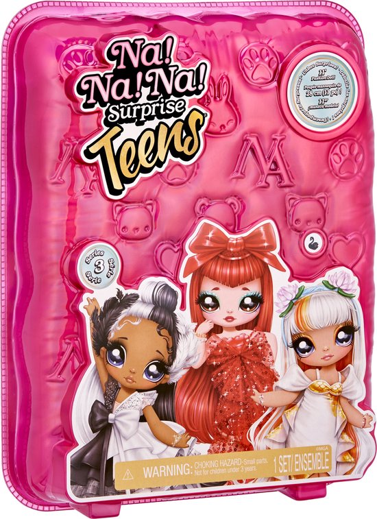 Na! Na! Na! Surprise Teens-pop van serie 3 - Odette Lakewood (zwaan) - Modepop van N/A