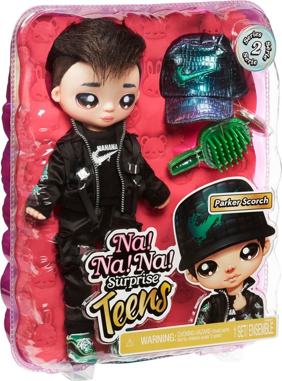 Na! Na! Na! Surprise Teens Serie 2 Parker Scorch - Modepop van N/A