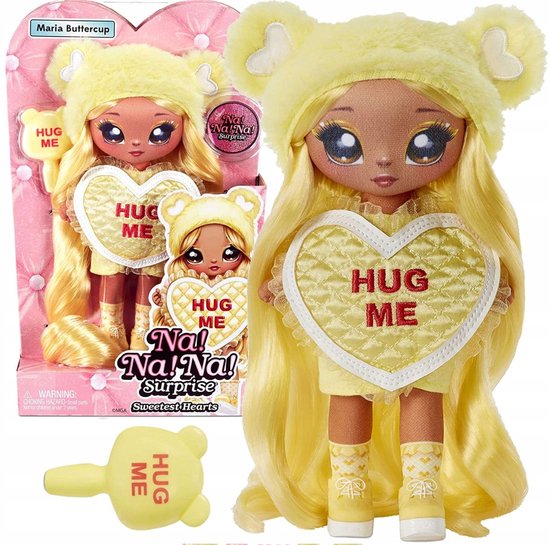 Na!Na!Na! Sweetest Hearts - MARIA - Boterbloempop van Merkloos
