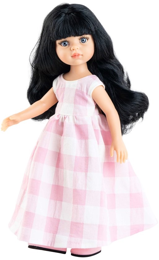 Paola Reina Modepop Carina Roze-Wit 32 cm