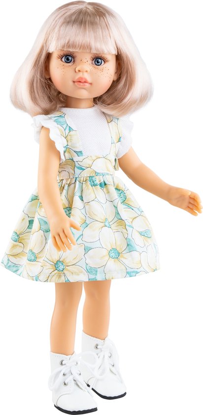 Paola Reina Modepop Rosa Kort Haar 32 cm van Paola Reina