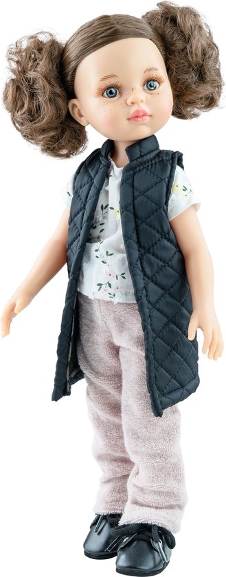 Paola Reina Pop Amigas Carol twee staartjes (32cm) van Paola Reina