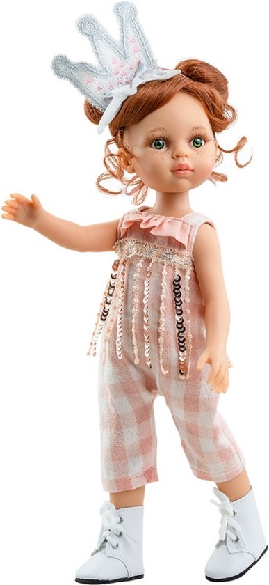 Paola Reina Pop Amigas Cristi jumpsuit (32cm) van Paola Reina