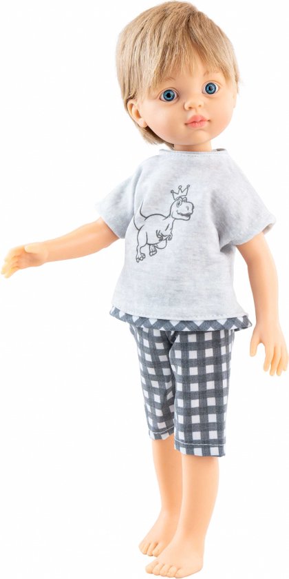 Paola Reina pop Amigas Ivan pyjama 32cm van Paola Reina