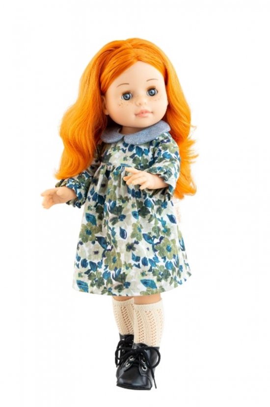 Paola Reina pop Becca 42 cm - realistische speelpop meisje. van Paola Reina