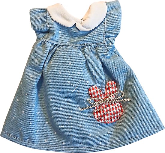 Paola Reina Poppenkleding Kledingset Carol Blauw 32 cm van Merkloos