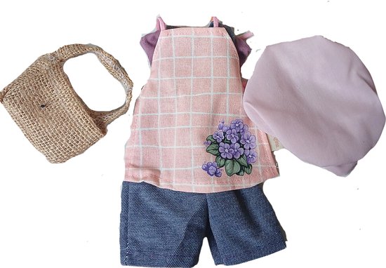 Paola Reina Poppenkleding Kledingset Irene Bloemist 32 cm van Paola Reina