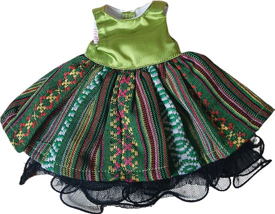 Paola Reina Poppenkleding Kledingset Kechu Funky 32 cm van Merkloos