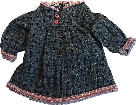Paola Reina Poppenkleding Kledingset Laura Grijs 32 cm van Merkloos