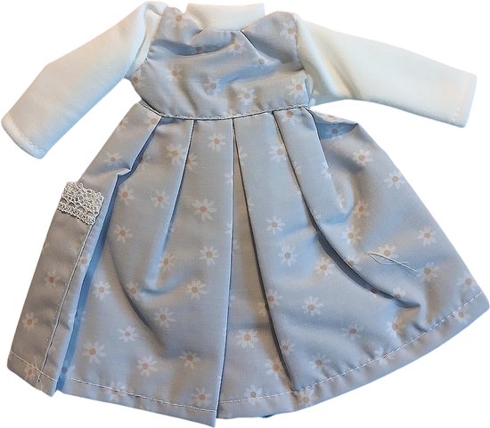 Paola Reina Poppenkleding Kledingset Rosa Grijs 32 cm van Merkloos