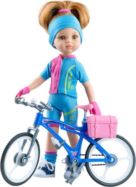 Paola Reina Stapop Dasha Fiets 32 cm van Paola Reina