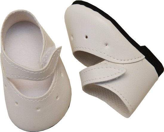 Paola Reina Witte Schoenen met Bandje 42 cm van Paola Reina