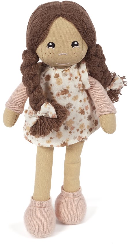 Pasito a Pasito Bibi Rag Doll Somerset 35 cm, Lappenpop, Vrouw, 2 jaar, Jongen/meisje, 60 mm, 126 g van Merkloos