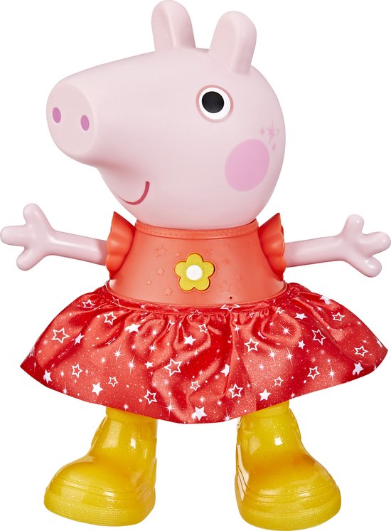 Peppa Pig Peppa's Modderpoelen Feestje - Interactieve Pop van Merkloos