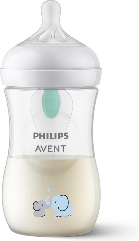 Philips Avent - AirFree Babyfles - Natural Response - Olifant - 1 stuk - 260ml van Philips