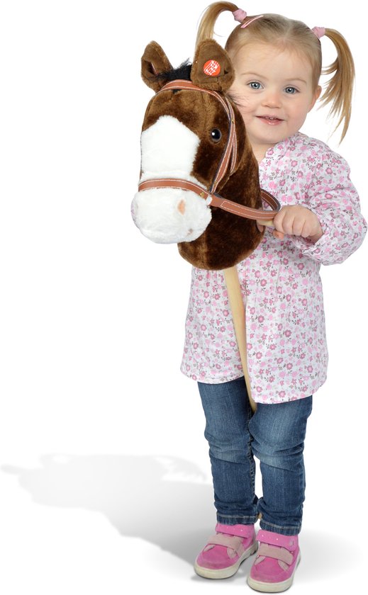 Pink Papaya Stokpaard met Geluidsfunctie Happy van Pink Papaya