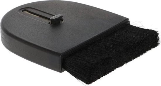 Platenborstel - LP Borstel - Vinyl - Antistatisch - Zwart van Merkloos