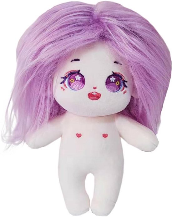 Pluche Pop Meisje 20cm Zacht Speelgoed Cadeau Ideaal van Merkloos