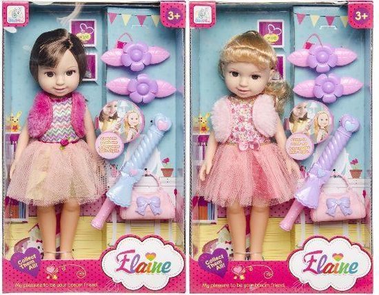 Pop 'elaine' met haaraccessoires van POP