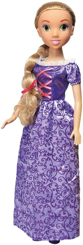 Pop prinses in paarse jurk - 80 cm. van POP