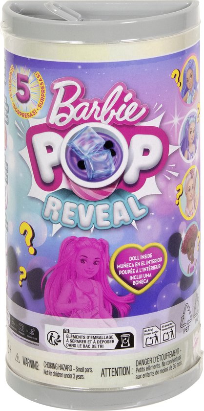Pop Reveal Chelsea Boba Series Assorti. van Barbie