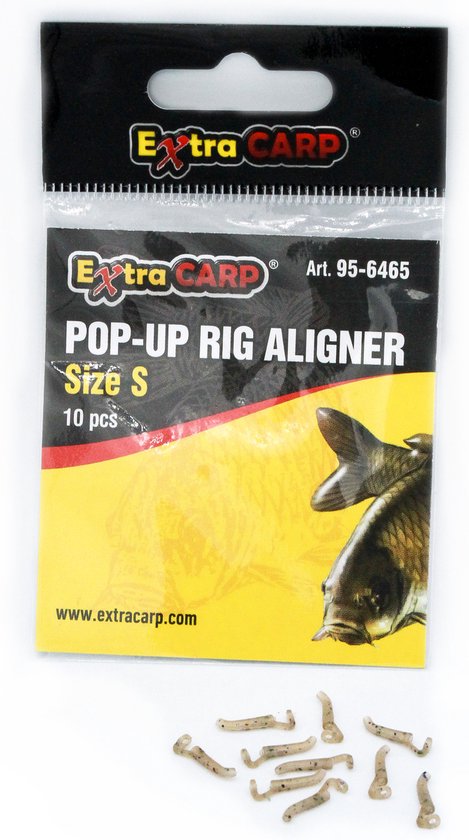 Pop Up Rig Aligner 'Small' - 10 stuks - Camo - Karper Onderlijn - Rigmateriaal Karpervissen - Pop-Up Rigs & D-Rig line aligner van POP