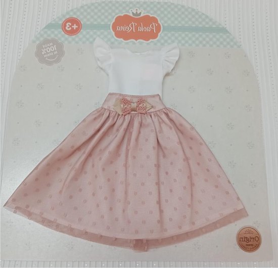 Poppenkleding - Accessoires - Poppen aankleden - Vinyl materiaal - 32 cm - Meerkleurig