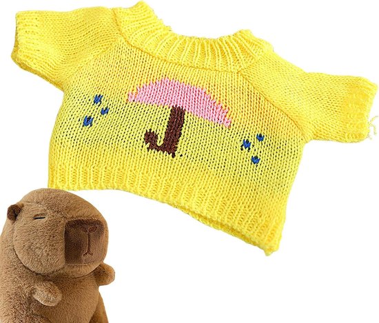 Poppenkleding - Knuffeldier outfits - Verkleden - Modieus en schattig - Voor poppen 20-25 cm