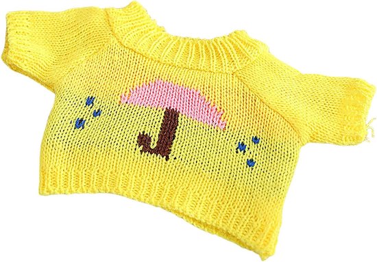 Poppenkleding Set - Aankleed Set - Poppen Aankleden - Zacht Polyester Materiaal - Voor Poppen 20-25cm