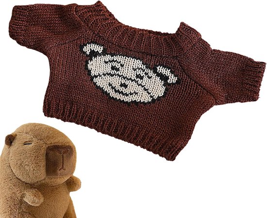 Poppenkleding Set - Accessoires voor Knuffels - Poppen Aankleden - Lichtgewicht Polyester - Voor Poppen 20-25cm