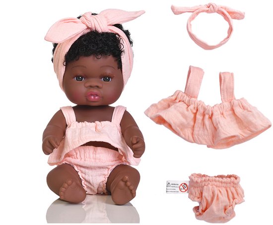 Poppenkleding Set - Poppen Accessoires - Geschikt voor Poppen 33 tot 45 cm - Poppenkleertjes - Exclusief Pop - roze - Artikel 10
