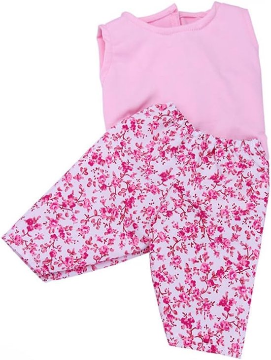 Poppenkleding Set - Poppenkleding Accessoires - Poppen Aankleden - Voor Grote Poppen - 43-46 cm