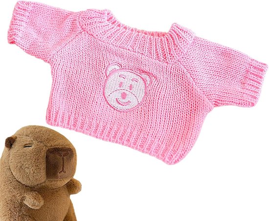 Poppenkleertjes Set - Aankleedkleding - Poppen Aankleden - Lichtgewicht Stof - Voor Poppen 20-25cm