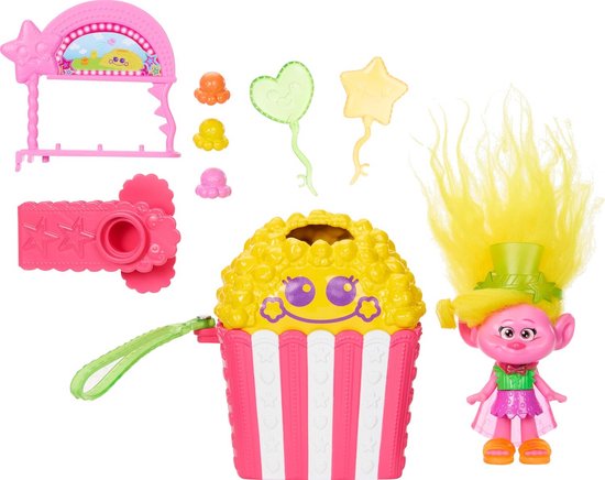 Poppetje met 10 Carnaval Accessoires en Speelset van Merkloos