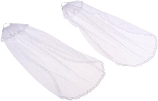 Prinsessen Bruidssluier en Trouwaccessoires voor 30 cm Poppen