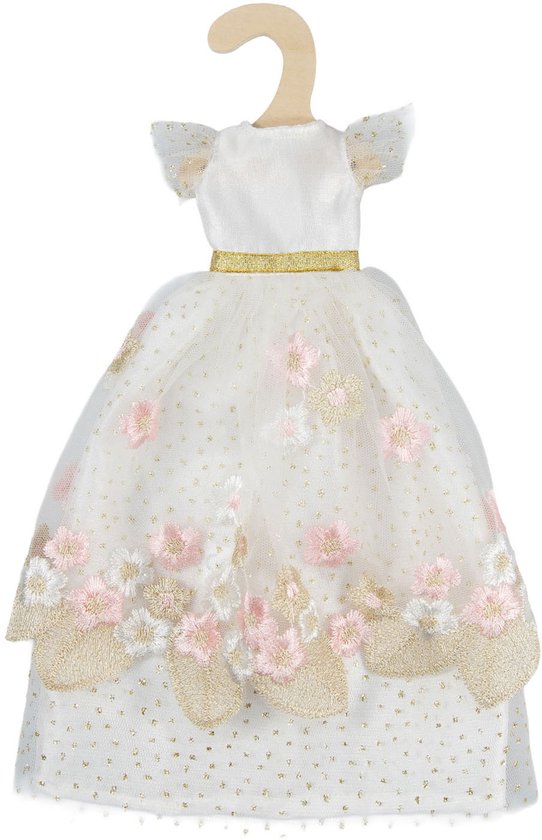Prinsessenjurk voor Modepoppen Cherry Blossom - 29cm