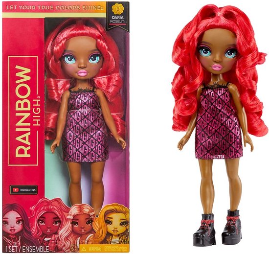 Rainbow High Fashion Doll Daria Roselyn 28 cm - modepop van Merkloos