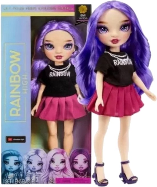 Rainbow High Fashion Doll Emi Vandi 28 cm - modepop van Merkloos