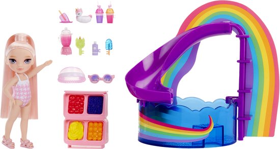 Rainbow High Little Compact Playset Swim van MGA Entertainment