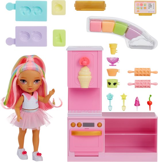 Rainbow High Little Dessert Shop with Kandy Speelset van Rainbow High
