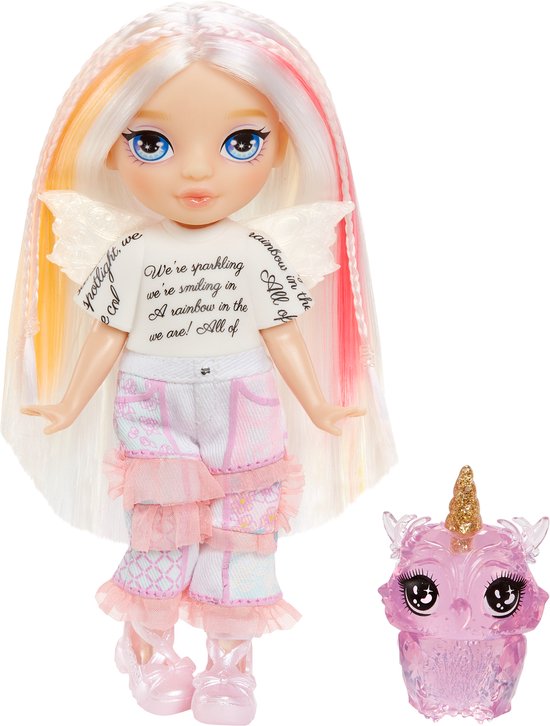 Rainbow High Littles Rainbow Fantasy-elfjespop Opal (regenboogkleurig) van Merkloos