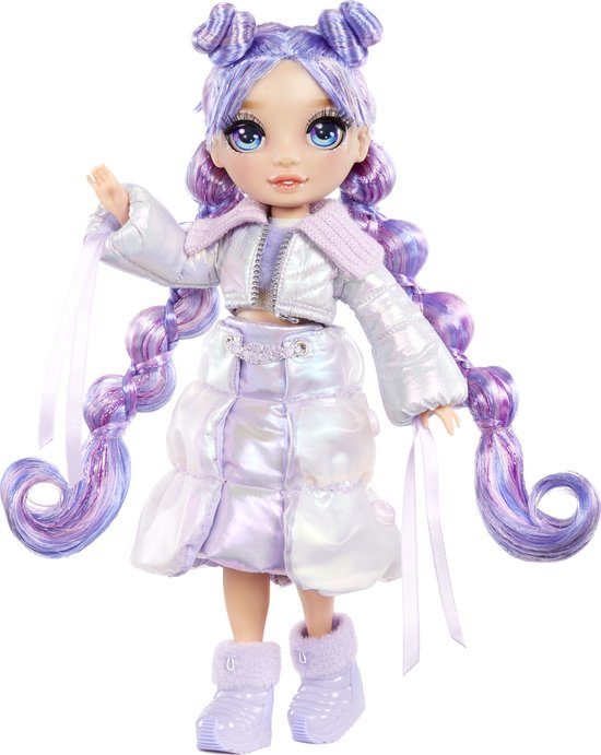 Rainbow High Winter Wonderland-pop - Violet (paars) van Rainbow High