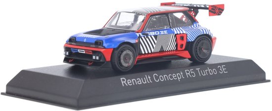 Renault Concept R5 Turbo 3E E-tech 100% Electric Norev Modelauto 1:43 2023 517967 Schaalmodel van Renault