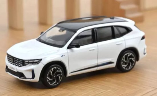 Renault Koleos 2025 Pearl Wit - Model 1/43 - Norev van Renault